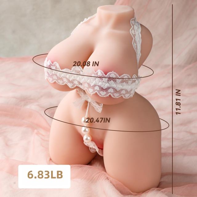 6.83LB Life-Like Flesh/Brown Colored TPE Sex Doll