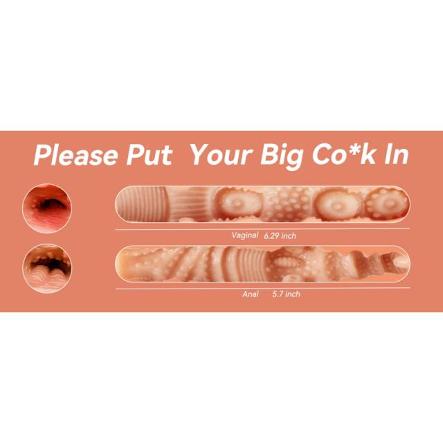 21LB Life-Like Flesh/Brown Colored TPE Sex Doll