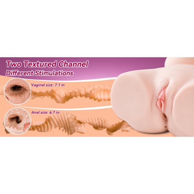 12.13LB Life-Like Flesh/Brown Colored TPE Sex Doll