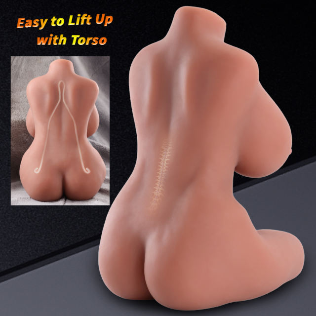 13.77LB Life-Like Flesh/Brown Colored TPE Sex Doll