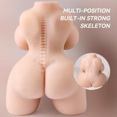 6.83LB Life-Like Flesh/Brown Colored TPE Sex Doll