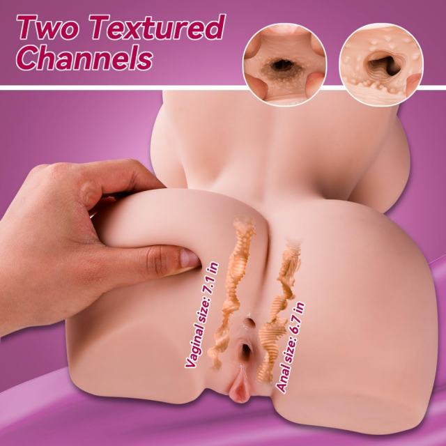 12.13LB Life-Like Flesh/Brown Colored TPE Sex Doll