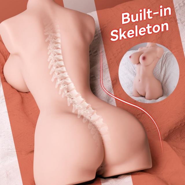 21LB Life-Like Flesh/Brown Colored TPE Sex Doll
