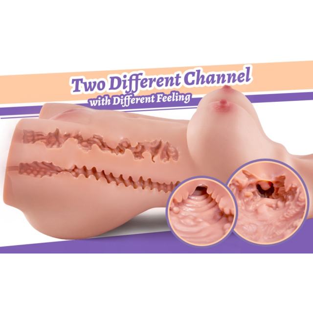 11.24LB Life-Like Flesh/Brown Colored TPE Sex Doll