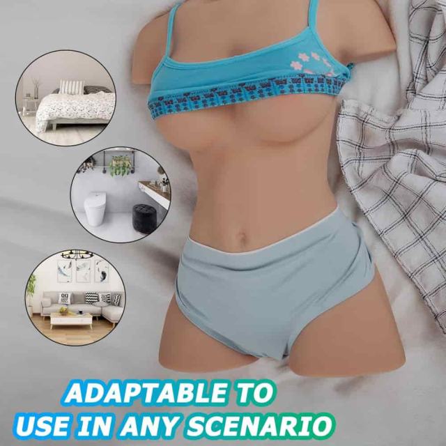17.02LB Life-Like Flesh/Brown Colored TPE Sex Doll