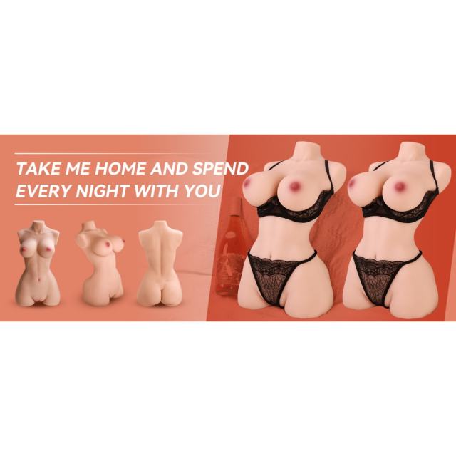 21LB Life-Like Flesh/Brown Colored TPE Sex Doll
