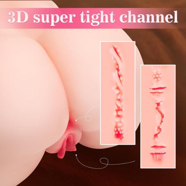 9.04LB Life-Like Flesh/Brown Colored TPE Sex Doll
