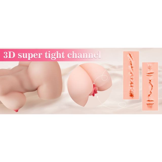 9.04LB Life-Like Flesh/Brown Colored TPE Sex Doll