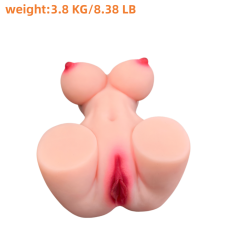 8.38LB Life-Like Flesh/Brown Colored TPE Sex Doll