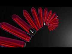 9-Speed Rechargeable Strong Power Bullet Vibrator with LED Display