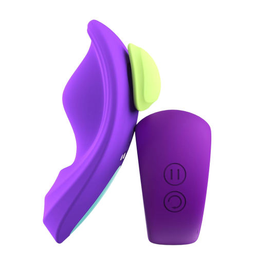Purple Rechargeable Wearable Panty Vibrator – 7 Vibrating Modes with Remote Control