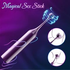 5.71" Rechargeable Clitoral Vibrator with Interchangeable Silicone Attachments – 10 Vibrating Modes
