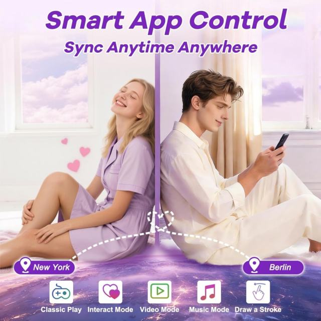 App-Controlled Butterfly Lace Panty Vibrator – 9 Vibrating Modes with Wearable Design