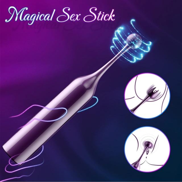 5.71" Rechargeable Clitoral Vibrator with Interchangeable Silicone Attachments – 10 Vibrating Modes