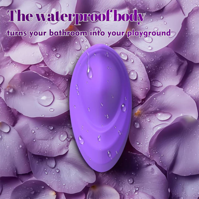 Purple Rechargeable Wearable Panty Vibrator – 7 Vibrating Modes with Remote Control