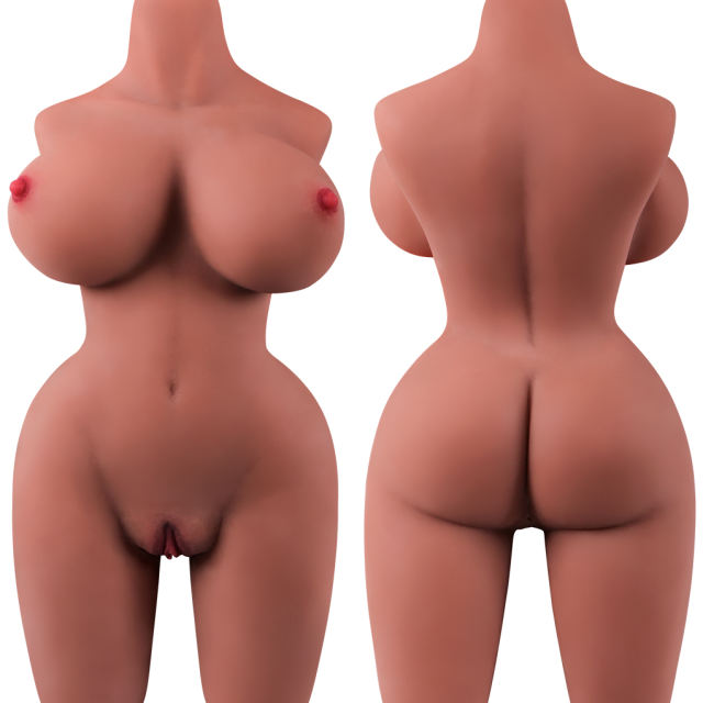 28.66LB Life-Like Flesh/Brown Colored TPE Sex Doll for Men