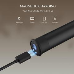 3.90" Black Rechargeable Bullet Vibrator – 10 Vibrating Modes