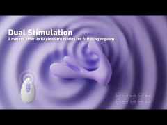 5.12" App-Controlled Rotating Rabbit Vibrator – 10 Vibrating + 3 Rotating Modes
