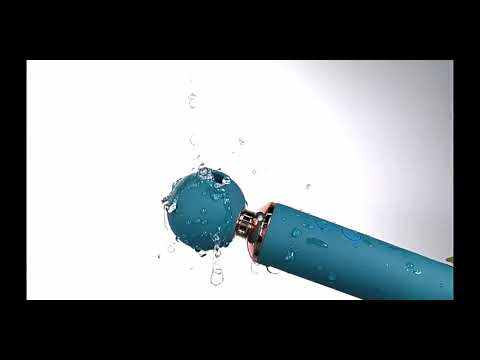 10-Speed 3-in-1 Sucking & Thrusting Silicone Wand Massager in Green – Rechargeable & Waterproof