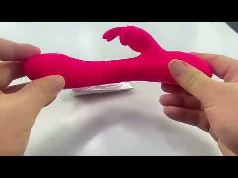 5.79'' Green Rechargeable Waterproof Silicone Rabbit Vibrator – 10-Speed and Compact Dual-Stimulation Design