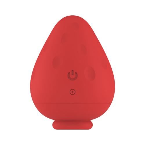 Red Rechargeable Waterproof Silicone Clitoral Suction Stimulator – 5 Suction Modes