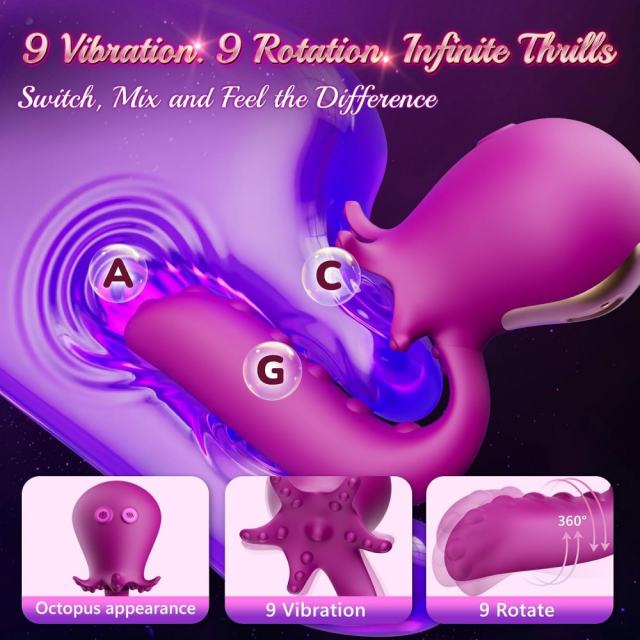 5.91" Purple Rechargeable Waterproof Silicone + ABS App-Controlled Wearable Vibrator – 10 Vibrating + 10 Swinging Modes