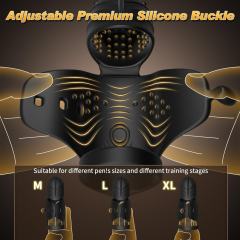 5.48" Black Rechargeable Waterproof Silicone Rotating Male Masturbator – 10 Vibrating + 10 Rotating Modes