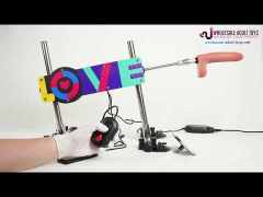 Multicolor Thrusting Sex Machine – Freely Adjustable Metal Frame with Remote Control