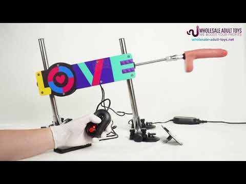 Multicolor Thrusting Sex Machine – Freely Adjustable Metal Frame with Remote Control