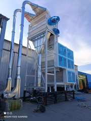 Machine picked seed cotton cleaner