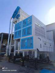 Machine picked seed cotton cleaner