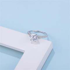 Custom Moissanite Engagement Rings