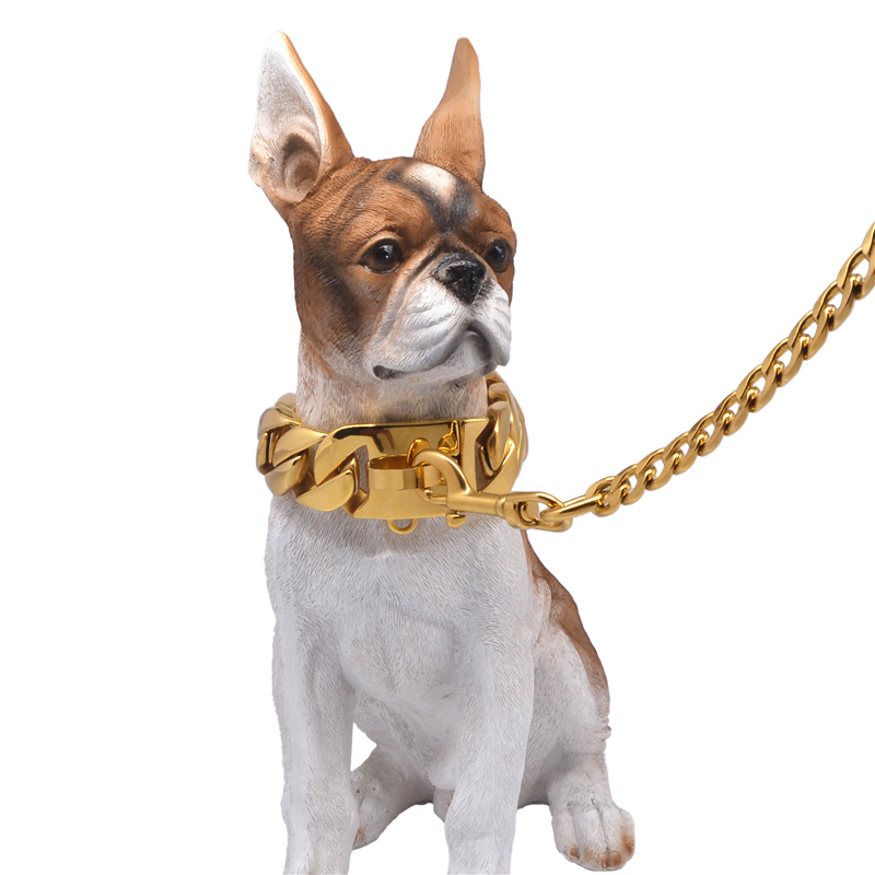 Dog chain collar