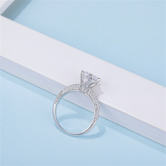 Custom Moissanite Engagement Rings