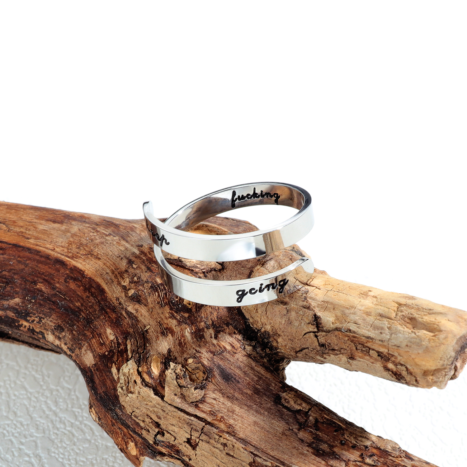 Personalized Stainless Steel Rings