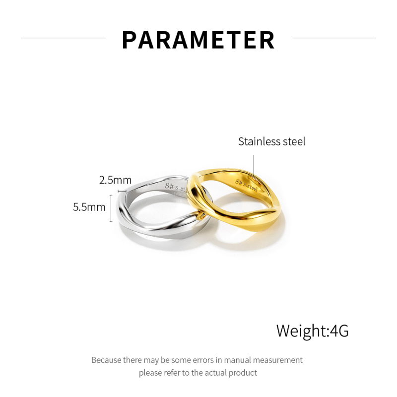 Stainless Steel Fidget Ring