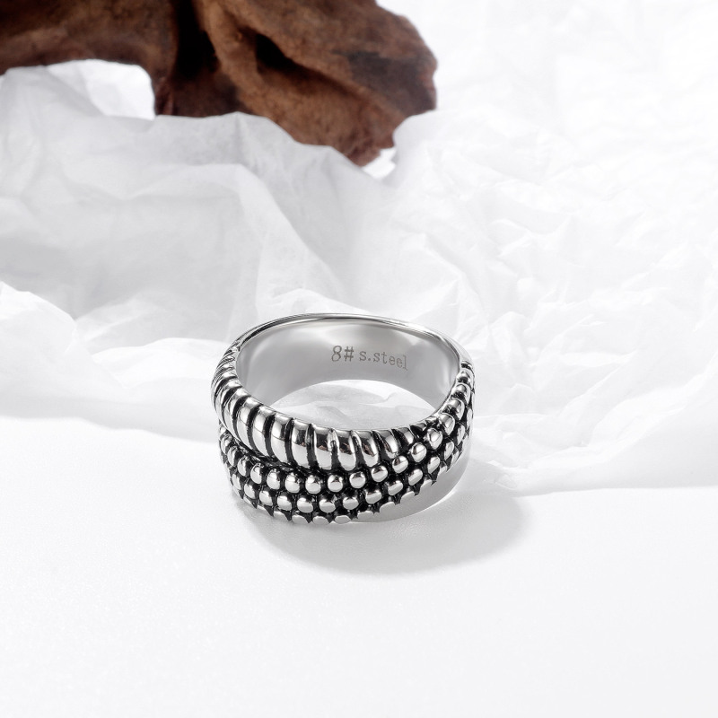 Mens Stainless Steel Fashion Rings