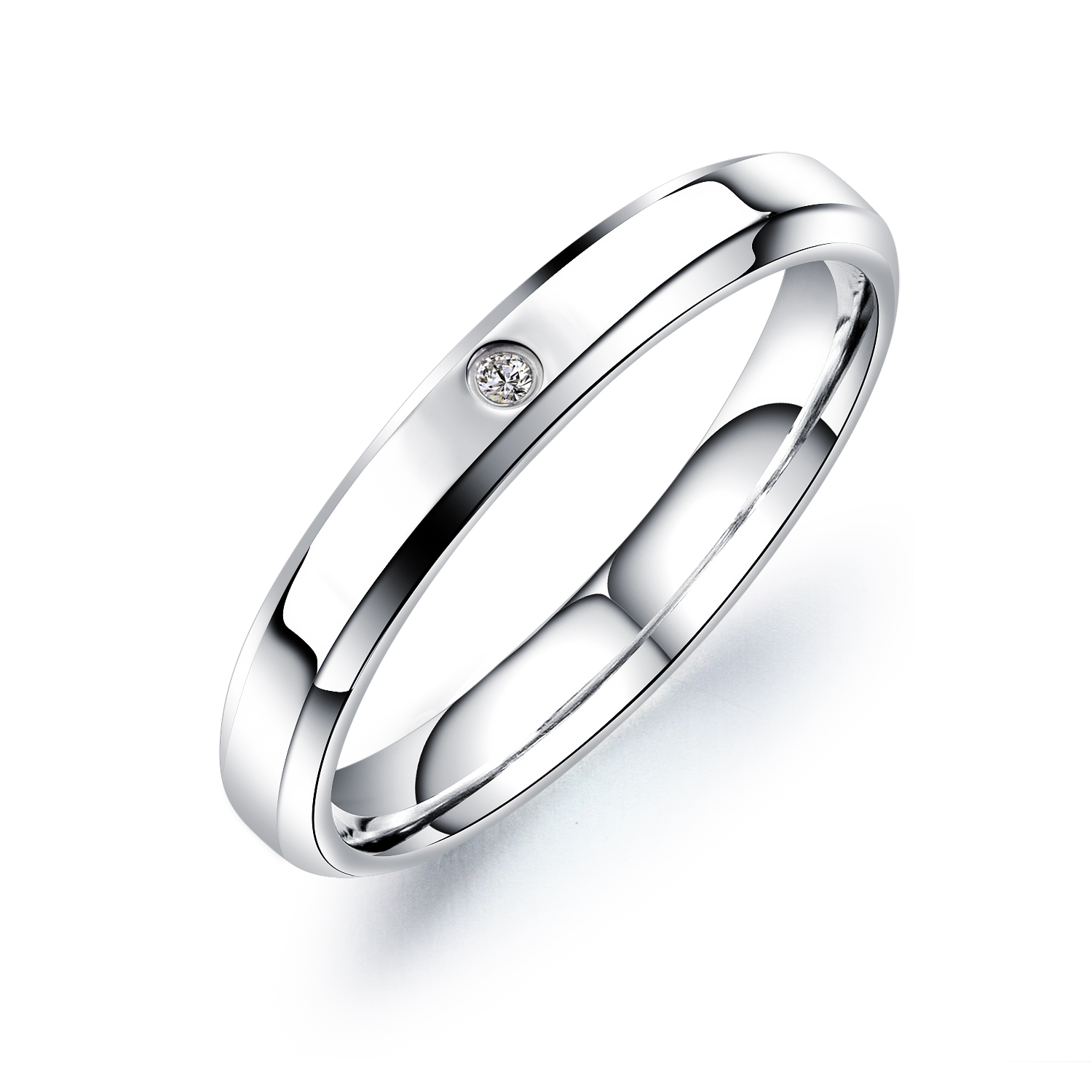 Stainless Wedding Band