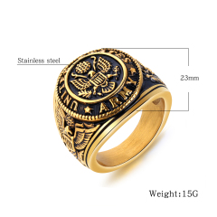 Custom Stainless Steel Signet Ring