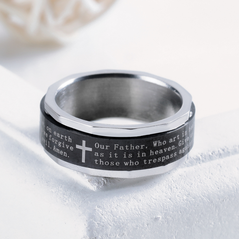 Men's Lord's Prayer Ring