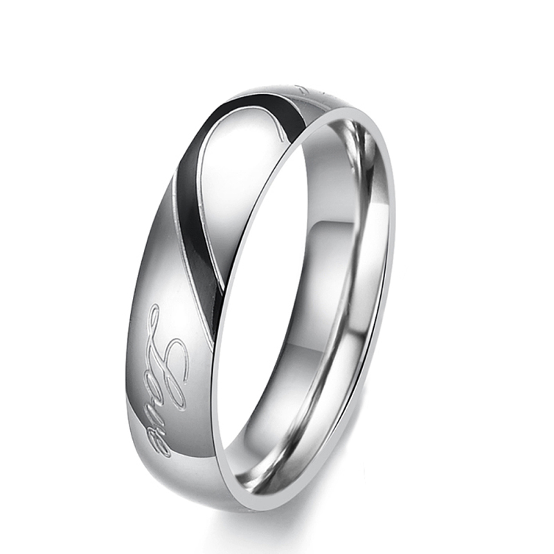 Stainless Couple Rings