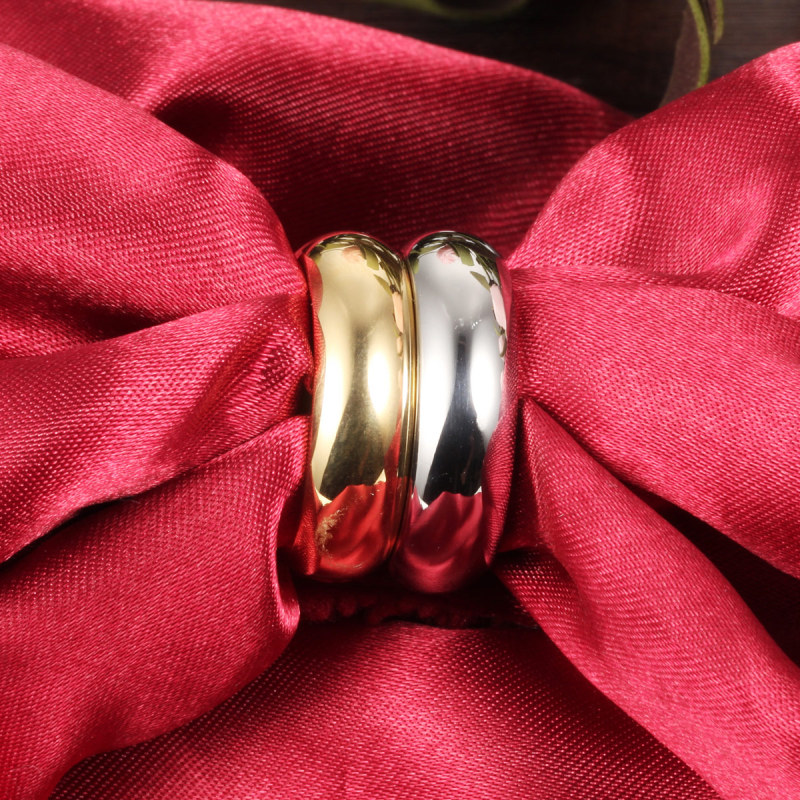 Stainless Steel Ring Gold