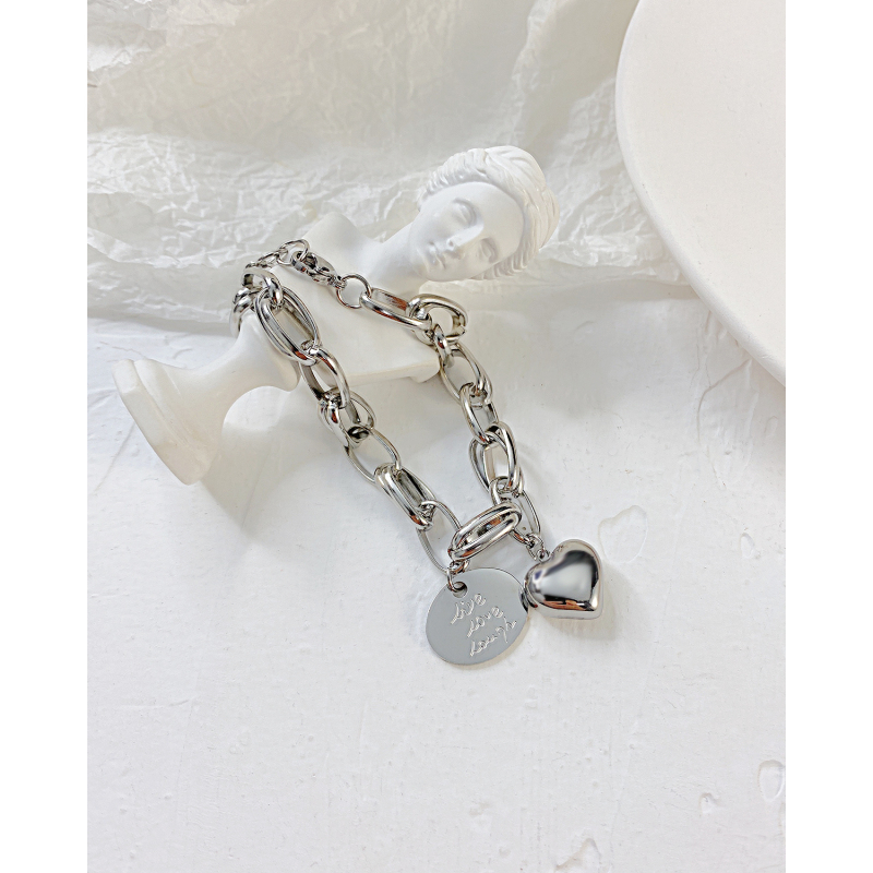 Heart Stainless Steel Bracelet