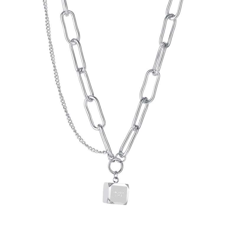 Square Pendant Necklace