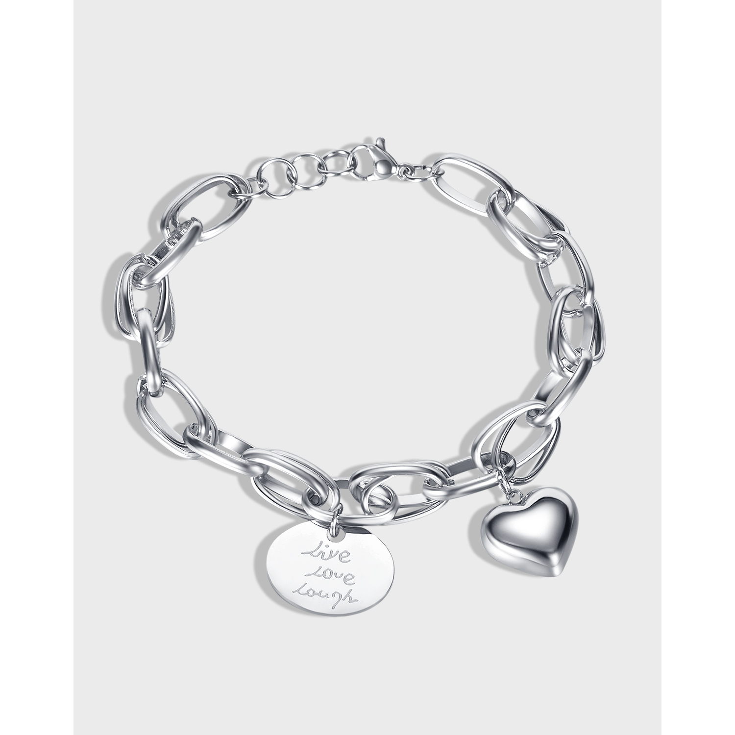 Heart Stainless Steel Bracelet