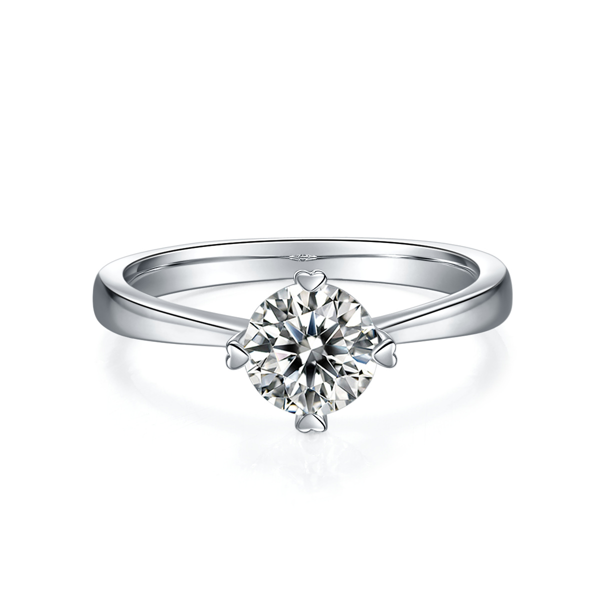 Oval Moissanite Engagement Rings