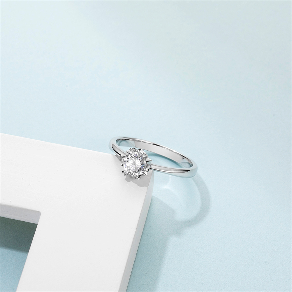 Moissanite Rings