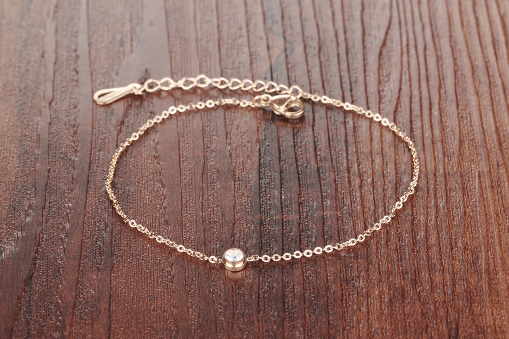 Gold Stainless Steel Anklet