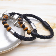 Leather wrap bracelet