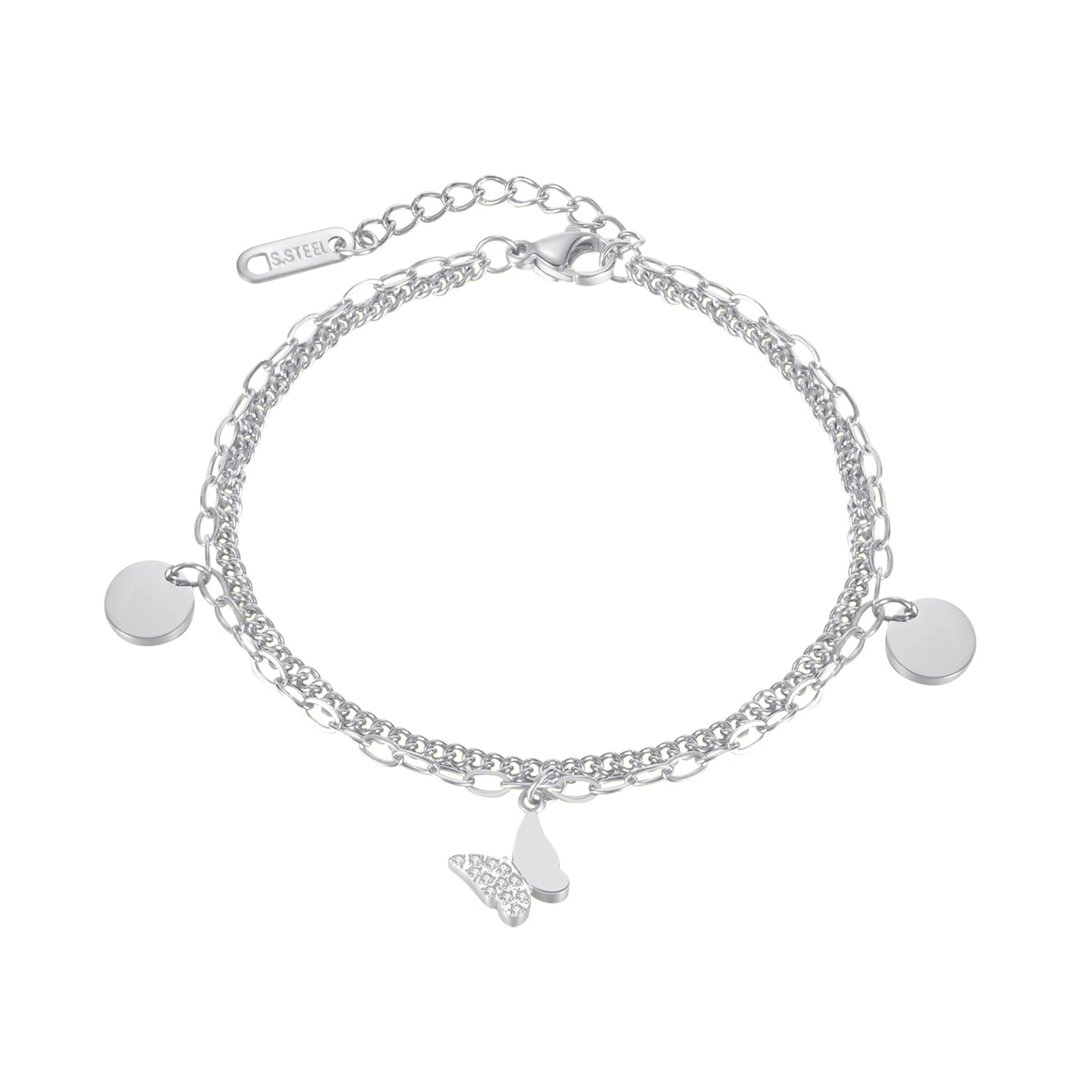 Stainless Steel Love Bangle